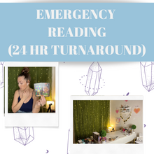 Load image into Gallery viewer, Emergency Reading (24 hr turnaround)